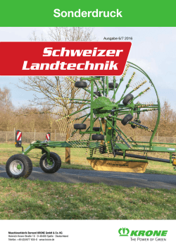 Schweizer Landtechnik - Mediathek