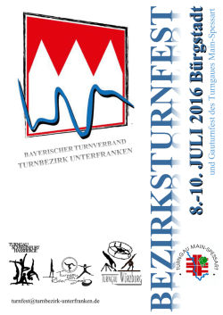 Bezirksturnfest - Turngau Schweinfurt