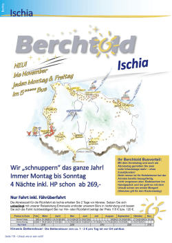 Ischia - Berchtold Reisen