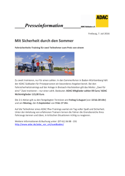Die Sommeraktion: 2 f&uuml;r 1