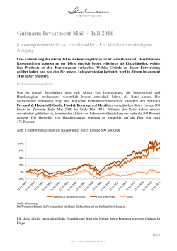Investment Mail - Bank Gutmann AG