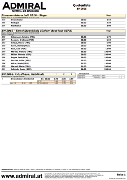 Quotenliste