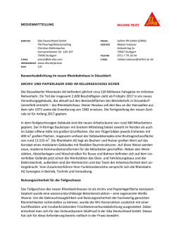 Weiterlesen - Sika Deutschland GmbH