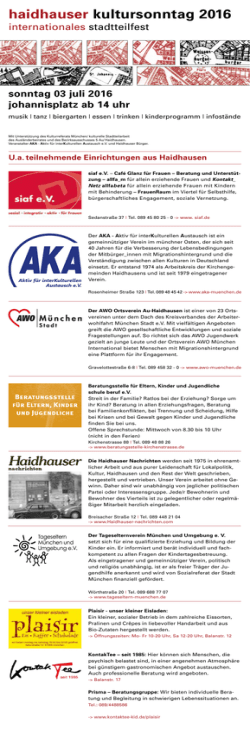 haidhauser kultursonntag 2016