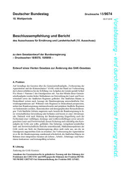 Drucksache: 18/9074 - DIP