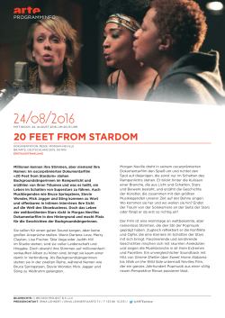 20 Feet From Stardom - Presse