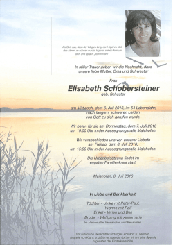 Schobersteiner Elisabeth06.07.2016