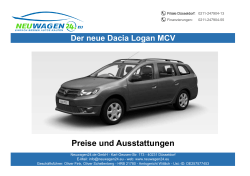 Logan MCV - Neuwagen24.eu