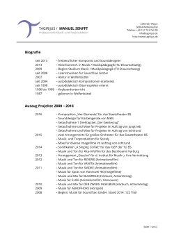 Referenzen als PDF (Stand 2016)