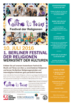 Berliner Festival der Religionen_Einladung+Programm