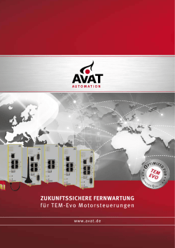 Fernwartung f&uuml;r TEM-Evo