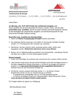 Informationen - Hohenstaufen