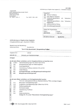 Page 1 Vergabestelle SWN Stadtwerke Neumünster GmbH