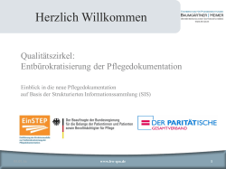 QZ-Entbürokratisierung SIS