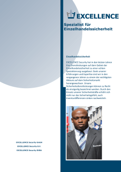 Downloads - EXCELLENCE Security