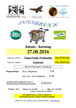 Sabato - Samstag
