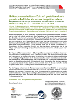 IT-Genossenschaften__BFdG_ Jena 20_21 Oktober 2016