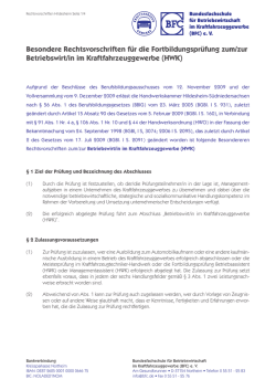 Rechtsvorschriften