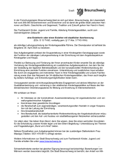 In der Forschungsregion Braunschweig l&auml;sst es sich gut leben