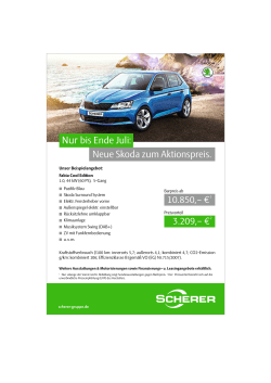 Nur bis Ende Juli