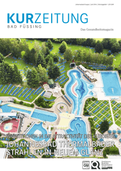 Johannesbad therMalb&Auml;der strahlen in neueM glanz