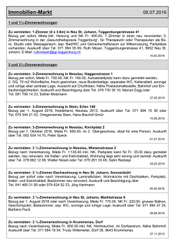 Immobilien-Markt