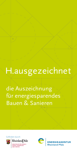 H.ausgezeichnet - Energieagentur Rheinland