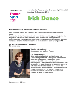 Irish Dance