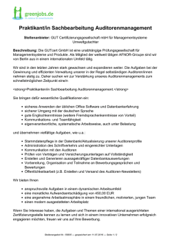 Dieses Stellenangebot als PDF speichern
