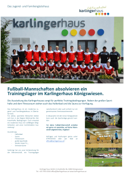 Fussball Angebot – PDF