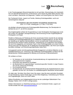 In der Forschungsregion Braunschweig l&auml;sst es sich gut leben