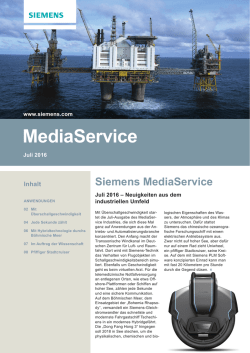 MediaService - Siemens Global Weblogs