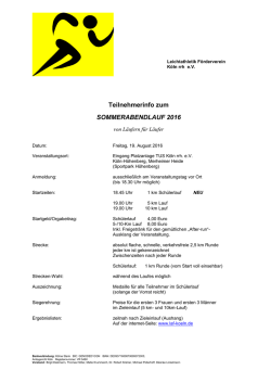 Herrn Daniel R&ouml;hrig - Leichtathletik F&ouml;rderverein