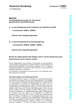 Drucksache 18/8615 - DIP des Bundestages