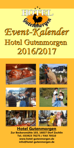 - Hotel Gutenmorgen