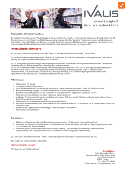 Inventurhelfer N&uuml;rnberg