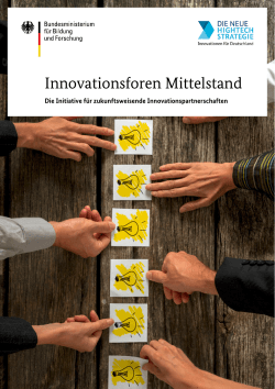 Innovationsforen Mittelstand