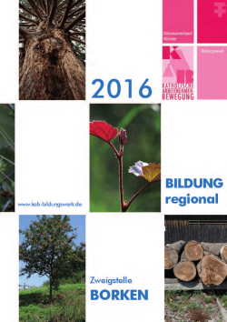 BILDUNG regional Borken (04.12.2015)