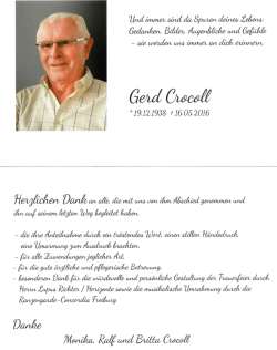 Gerd Crocoll - Camping