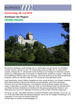 herblingen - Museumsverein SH Home