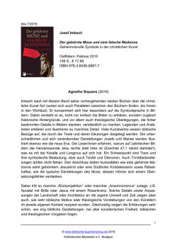 Josef Imbach: Geheimnisvolle Symbole in der christlichen Kunst