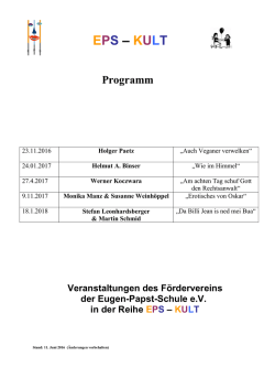 EPS – KULT - Eugen-Papst