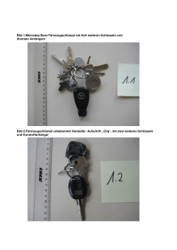 Bild 2:Fahrzeugschlüssel unbekannter Hersteller, Aufschrift „Cliq