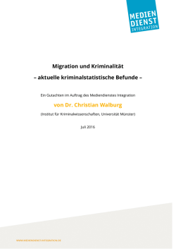 Gutachten - Mediendienst Integration