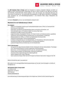 eine/n Mitarbeiter/in in der Studienberatung.