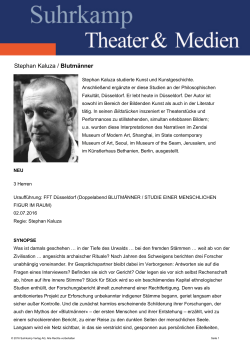 Stephan Kaluza / Blutmänner
