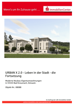 URBAN X 2.0 - Leben in der Stadt - im Blog der Sparkasse Rhein