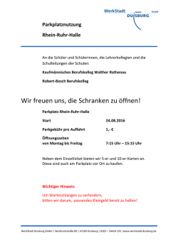 Info pdf - Kaufm&auml;nnisches Berufskolleg Walther Rathenau