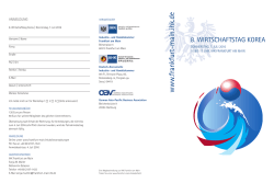 Einladungsflyer - IHK Frankfurt am Main