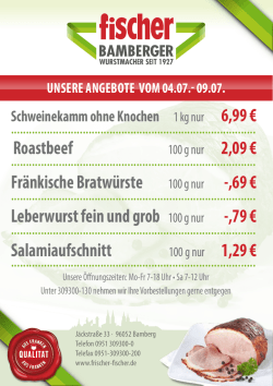 Werksverkauf via PDF